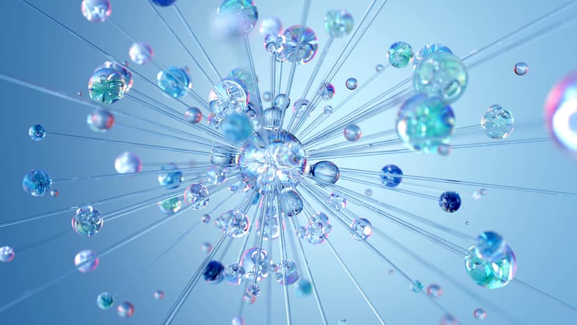 Abstract Connected Dots