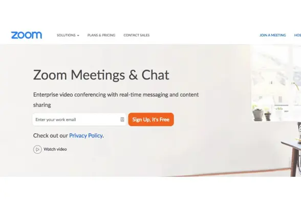 Zoom Meeting Screen