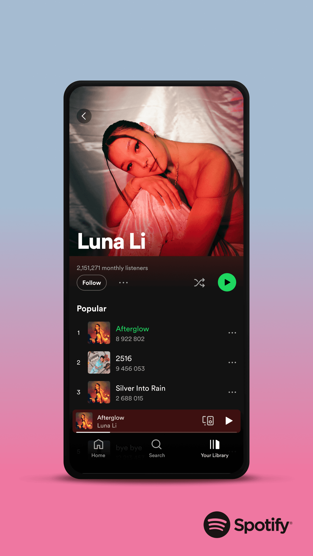 Spotify UI