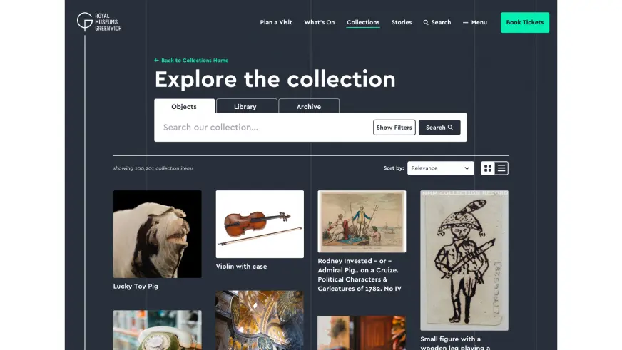 Royal Museums Greenwich Explore The Collection